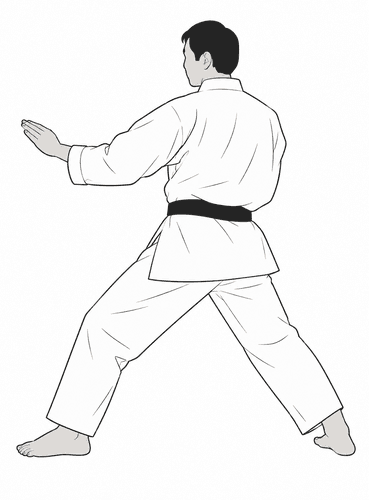 9 - chudan shuto-uke