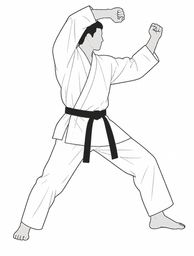 1 - jodan uchi haiwan-uke
