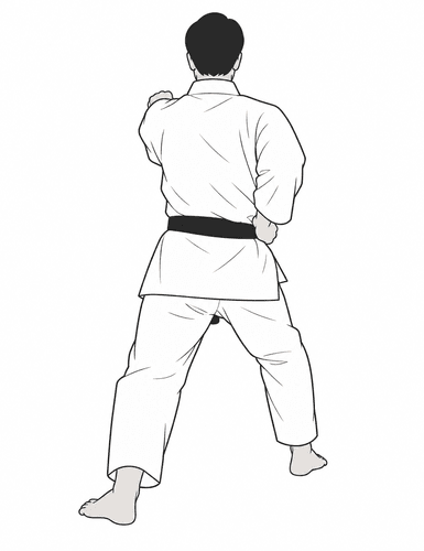 14 - chudan gyaku-zuki