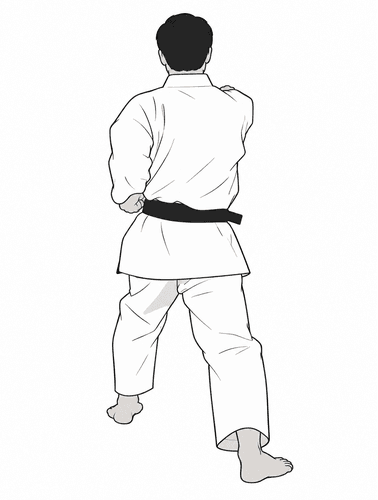 16 - chudan gyaku-zuki