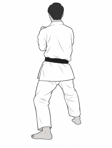 17 - chudan morote-uke