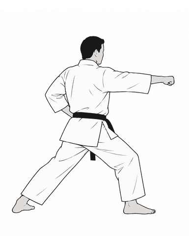 2 - chudan oi-zuki